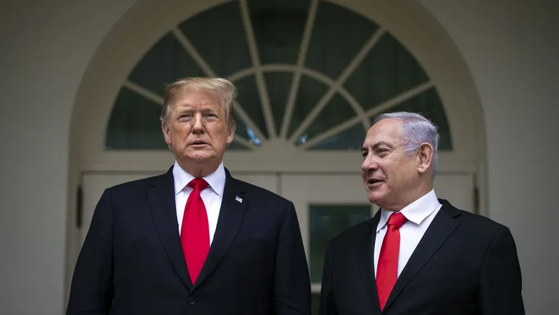 Donald Trump and Netanyahu