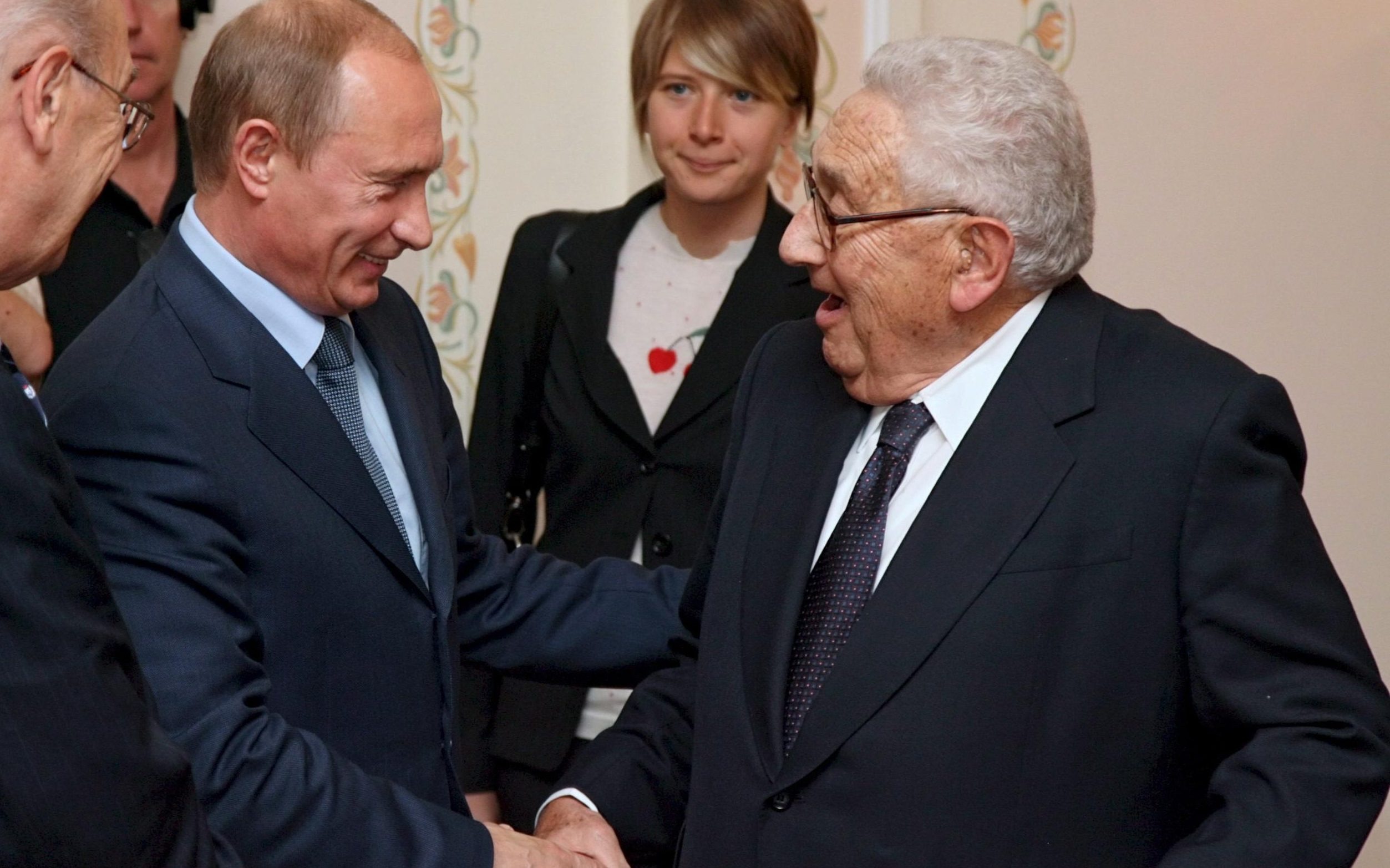 Putin and Klaus Schwab